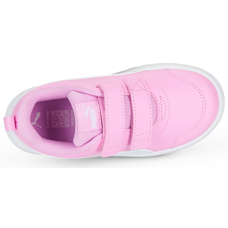 Puma Courtflex V3 V Inf Rosa - Sneakers Bambina - 6