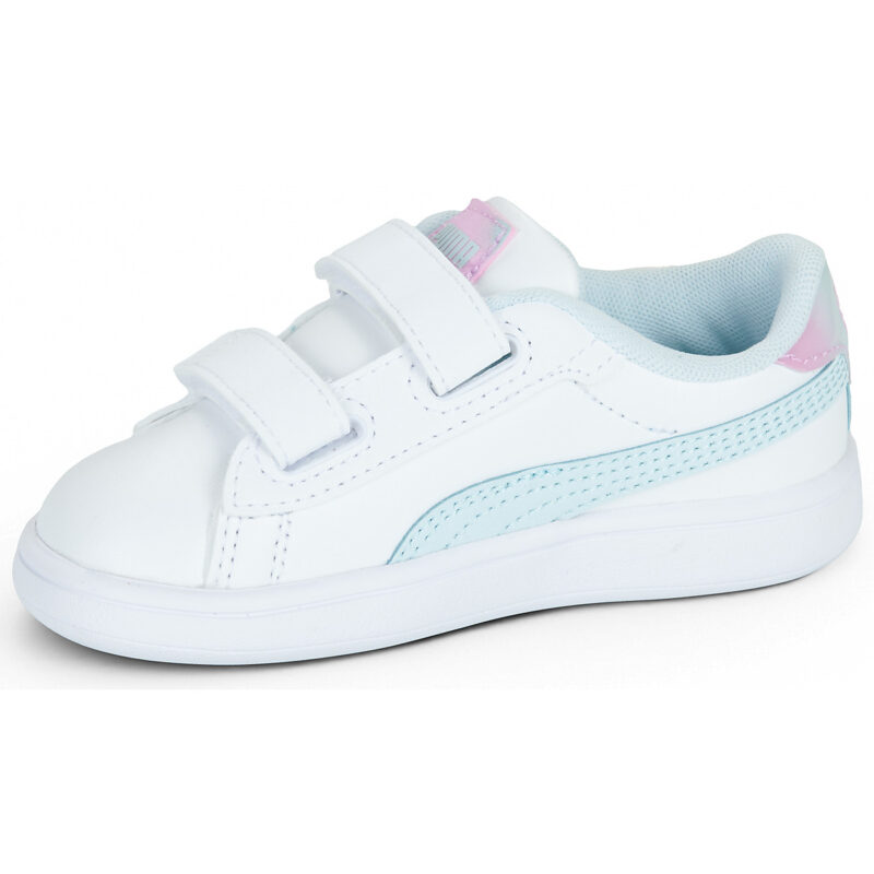 Puma Puma Smash 3.0 Faded Glow V Inf Bianco - Sneakers Bambina - 4