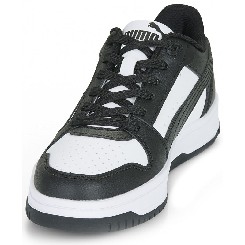 Puma Rebound Slam Lo Jr Bianco - Sneakers Bambina - 3
