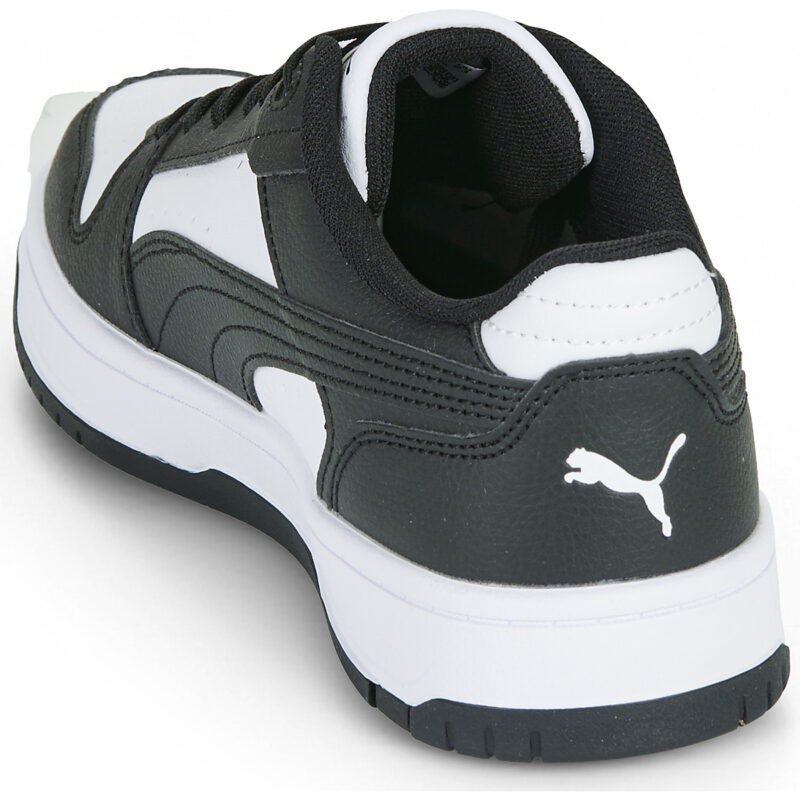 Puma Rebound Slam Lo Jr Bianco - Sneakers Bambina - 5