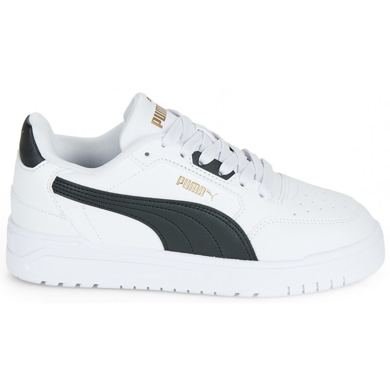 Puma Shuffle Downtown Lo Jr Bianco - Sneakers Bambina - 2