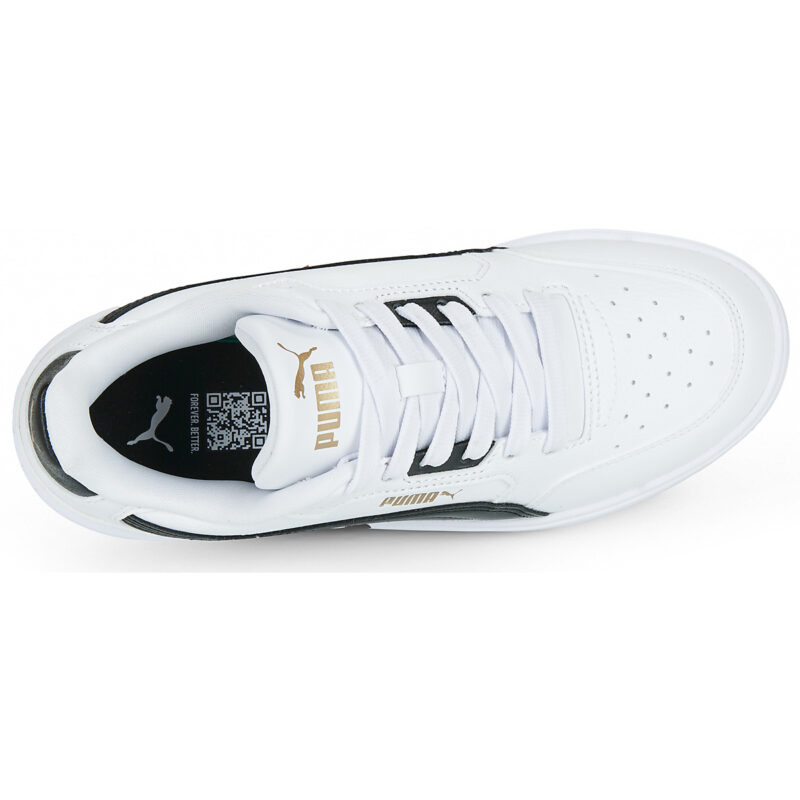 Puma Shuffle Downtown Lo Jr Bianco - Sneakers Bambina - 6