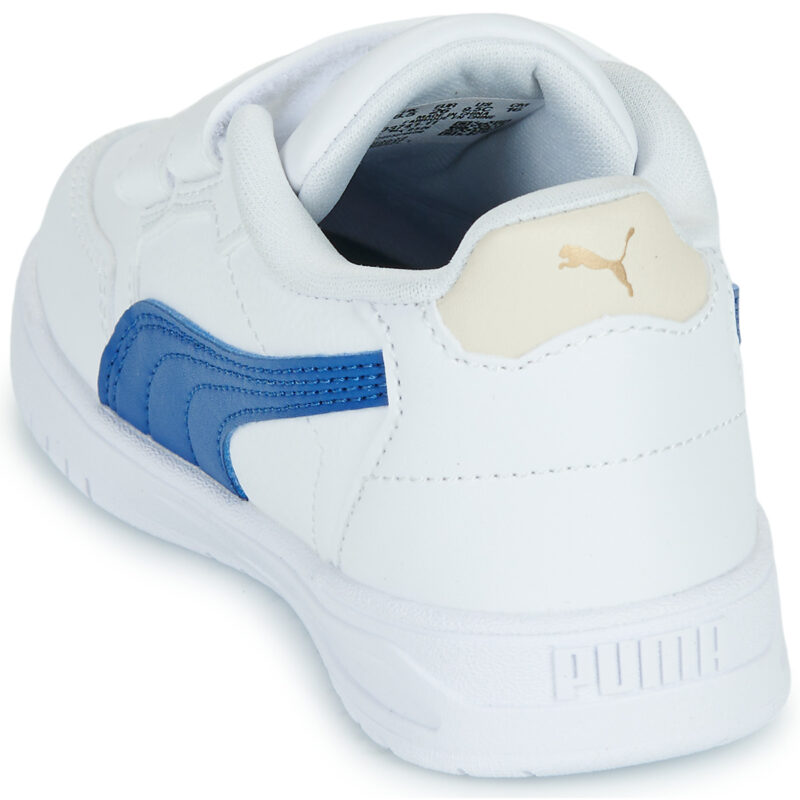Puma Shuffle Downtown Lo V Inf Bianco - Sneakers Bambina - 5