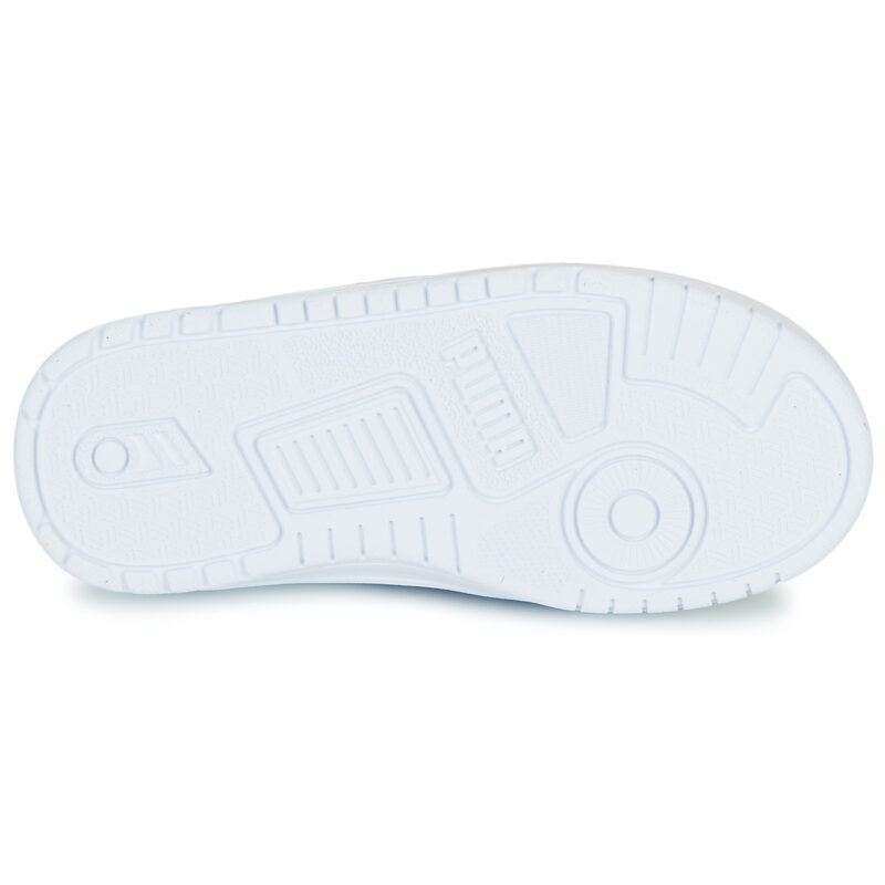 Puma Shuffle Downtown Lo V Inf Bianco - Sneakers Bambina - 7