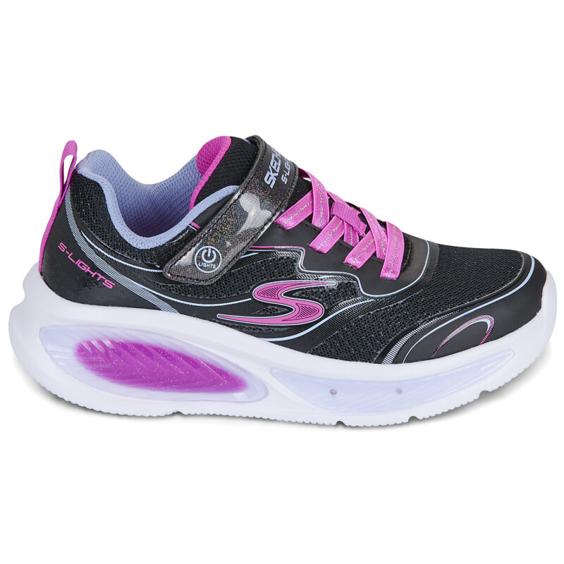 Skechers COSMIC GLOW 2.0 Nero - Sneakers Bambina - 2