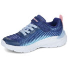 Skechers MICROSPEC TREAD Marine - Sneakers Bambina - 4