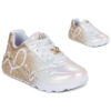 Scarpe bambini ragazza Skechers UNO LITE Bianco Skechers 199703246331