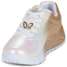 Skechers UNO LITE Bianco - Sneakers Bambina - 3