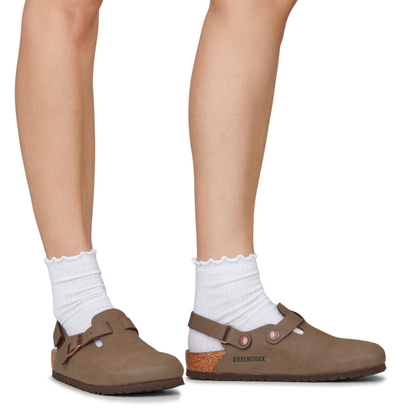 BIRKENSTOCK Tokio As Kids Birko-flor / Mocca / Stretto Marrone Zoccoli Bambini - 8