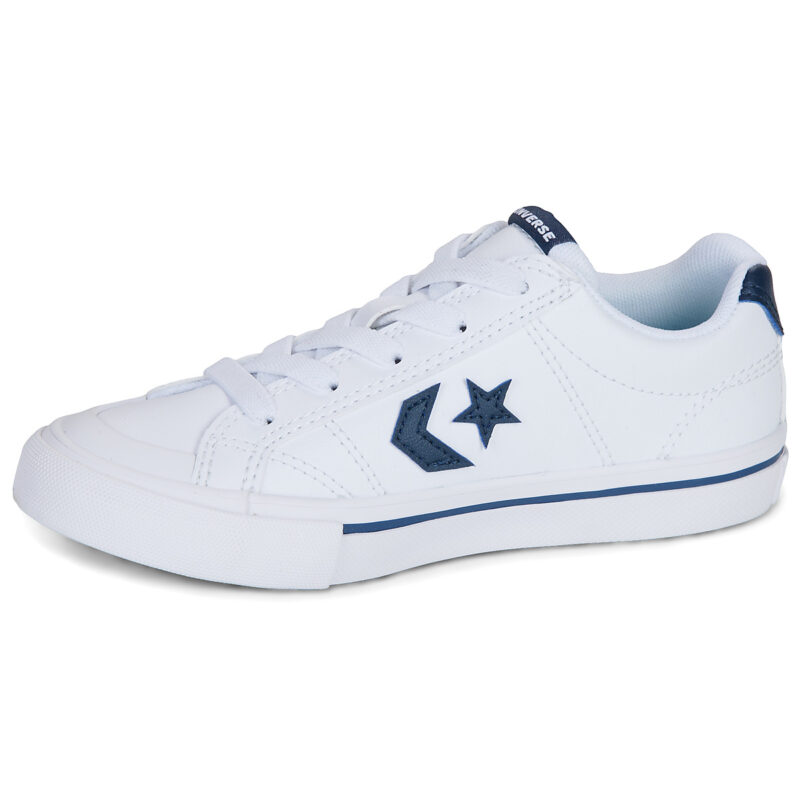 Converse Zapatillas deportivas casuales blancas para ni&ntilde;os - 4