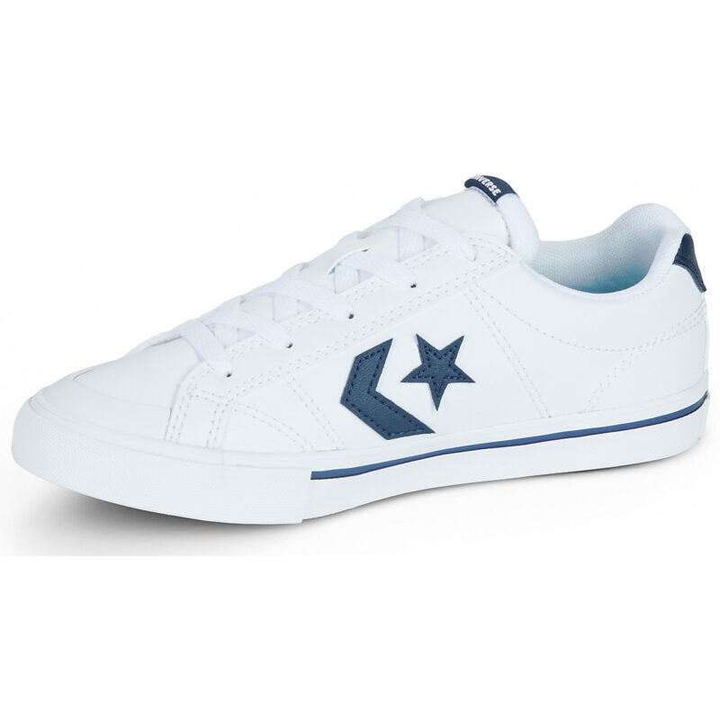 Converse Sport Casual Bianco / Blu Bambino - 4