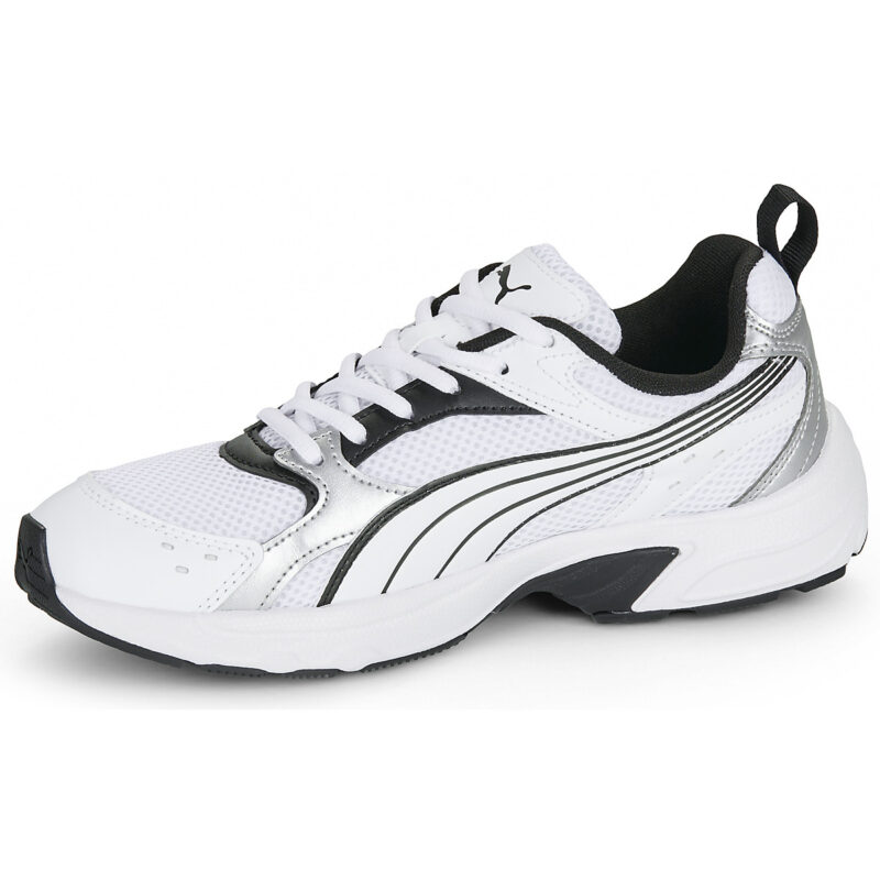 Puma Milenio Tech LT Jr Bianco - Sneakers Bambino - 4