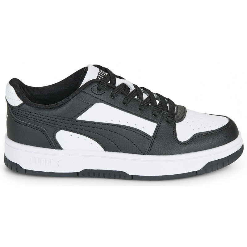 Puma Rebound Slam Lo Jr Bianco - Sneakers Bambino - 2