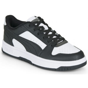 Scarpe bambini ragazzo Puma  Rebound Slam Lo Jr  Bianco Puma 4070032783796