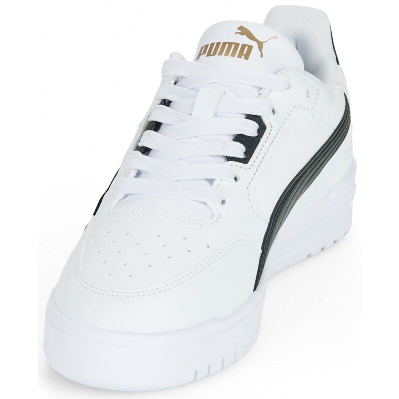 Puma Shuffle Downtown Lo Jr Bianco - Sneakers Bambino - 3