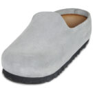 Birkenstock Amsterdam Suede / Pure / Sage / Stretto Clogs Zoccoli Uomo - 3