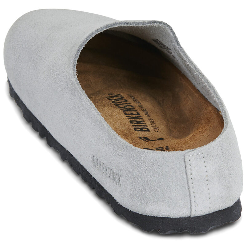 Birkenstock Amsterdam Suede / Pure / Sage / Stretto Clogs Zoccoli Uomo - 5