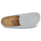 Birkenstock Amsterdam Suede / Pure / Sage / Stretto Clogs Zoccoli Uomo - 6