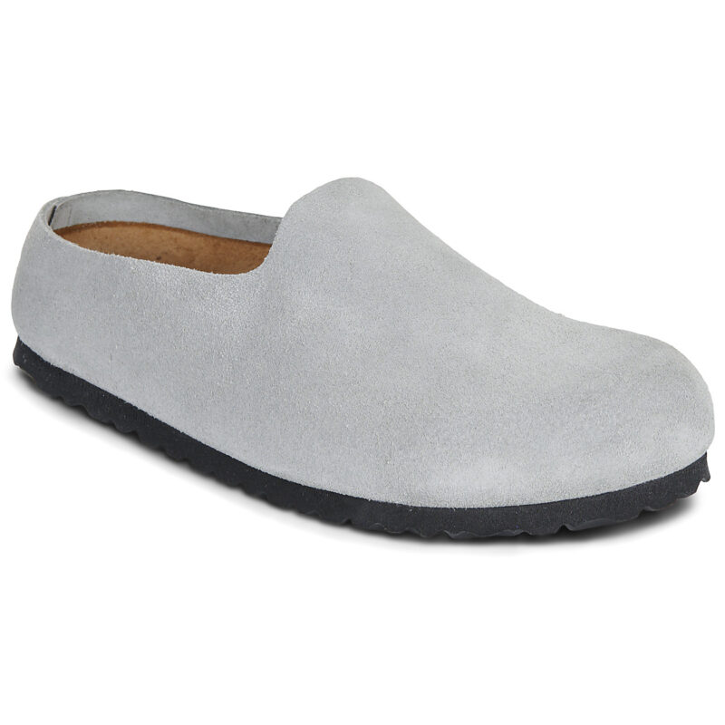 Birkenstock Amsterdam Suede / Pure / Sage / Stretto Clogs Zoccoli Uomo - 1