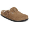 Scarpe uomo BIRKENSTOCK Boston Shearling Marrone BIRKENSTOCK 4067707976904