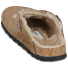 Birkenstock Boston Shearling Suede / Shearling / Nero / Tea / Stretto Marrone Clogs Zoccoli Uomo - 5