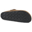 Birkenstock Boston Shearling Suede / Shearling / Nero / Tea / Stretto Marrone Clogs Zoccoli Uomo - 7