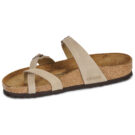 BIRKENSTOCK Mayari Oiled / Pelle / Tobacco / Brown / Regular Beige Ciabatta Uomo - 4