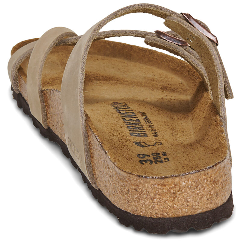BIRKENSTOCK Mayari Oiled / Pelle / Tobacco / Brown / Regular Beige Ciabatta Uomo - 5