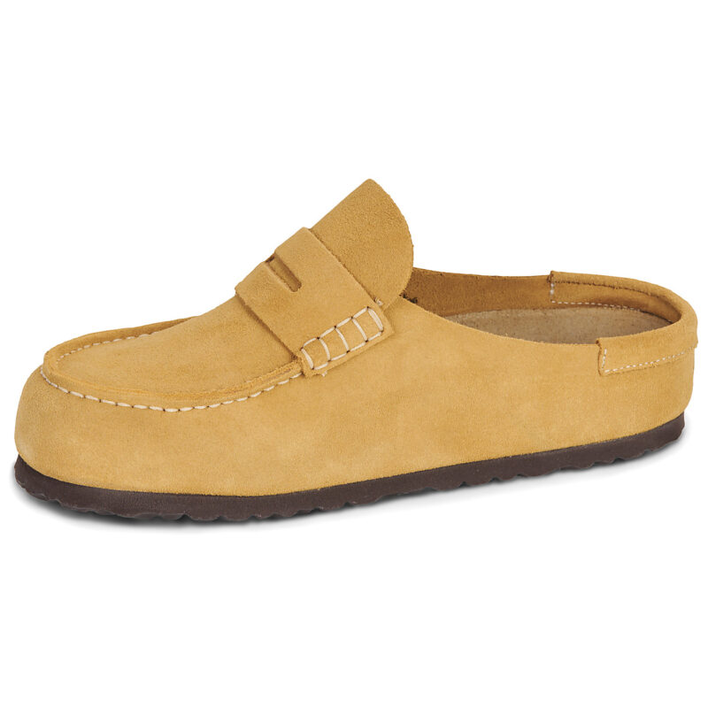 BIRKENSTOCK Naples Suede / Brown / Regular Giallo Zoccoli Uomo - 4