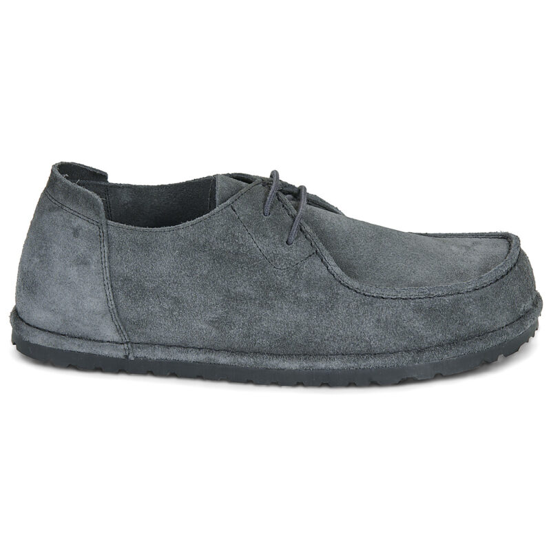 Birkenstock Utti Lace Suede / Charcoal / Regular Grigio Derby Uomo - 2