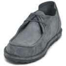 Birkenstock Utti Lace Suede / Charcoal / Regular Grigio Derby Uomo - 3