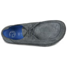 Birkenstock Utti Lace Suede / Charcoal / Regular Grigio Derby Uomo - 6