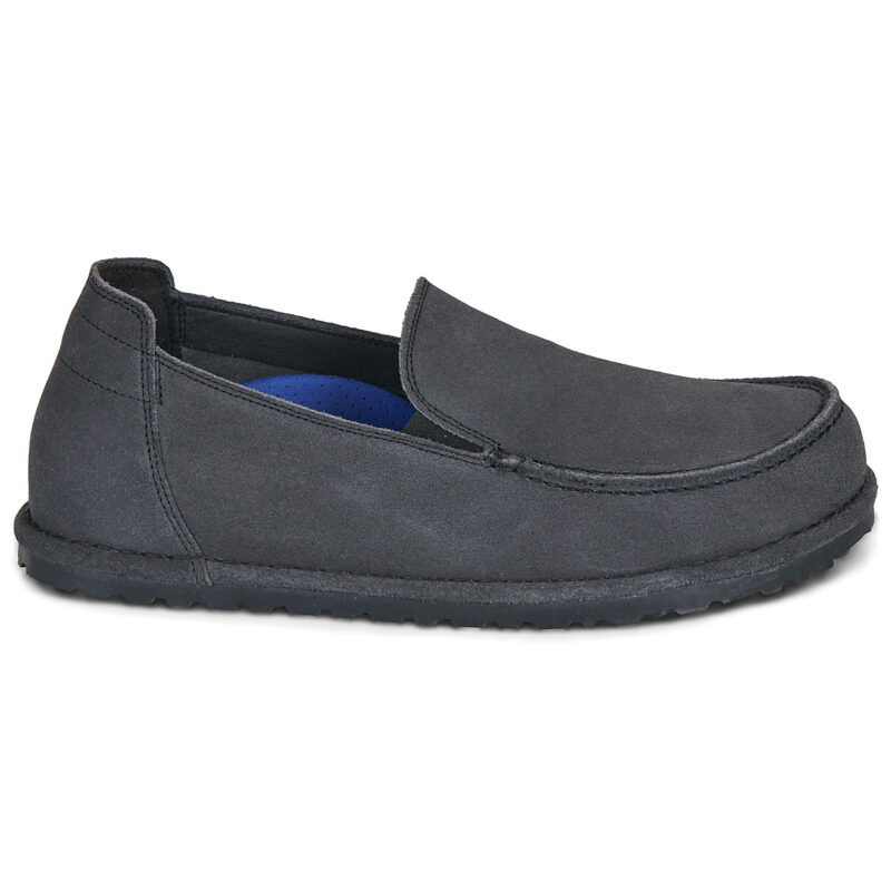 Birkenstock Utti Slip-on Suede / Charcoal / Regular Grigio Derby Uomo - 2