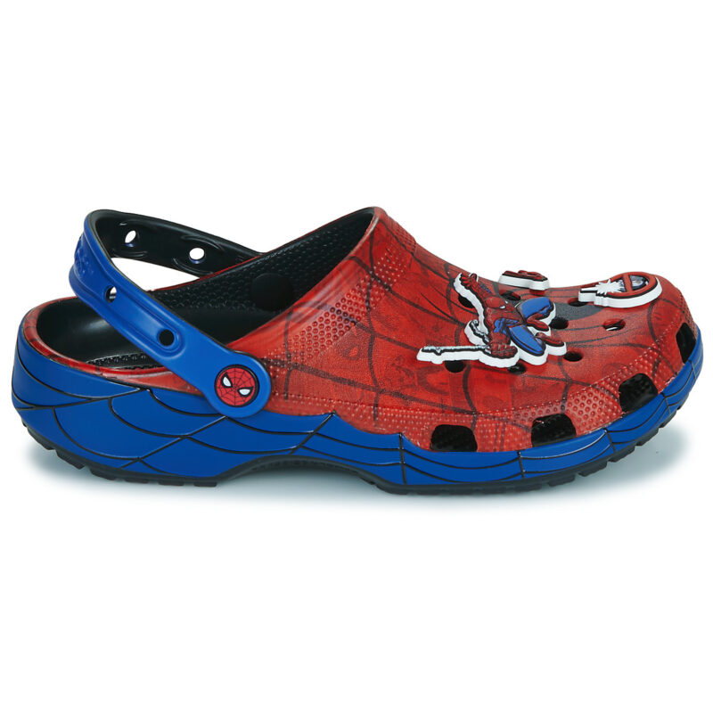Crocs SPIDERMANWEBCLSCLG Rosso Blu Zoccoli Uomo - 2
