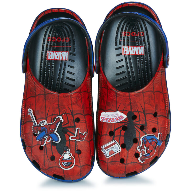 Crocs SPIDERMANWEBCLSCLG Rosso Blu Zoccoli Uomo - 6