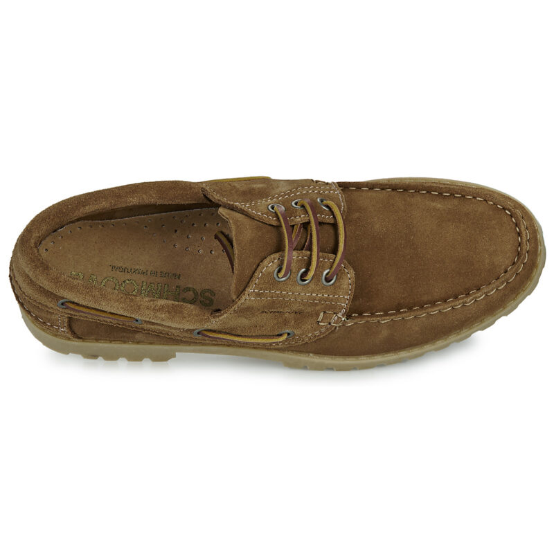 Schmoove NEWQUAY BOAT M Brown Men's Boat Shoes - 6