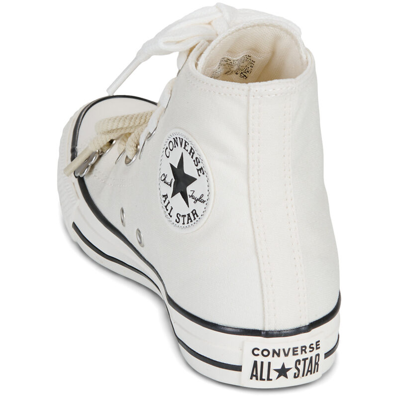 Converse Chuck Taylor All Star Bianco Sneakers alte Donna - 5