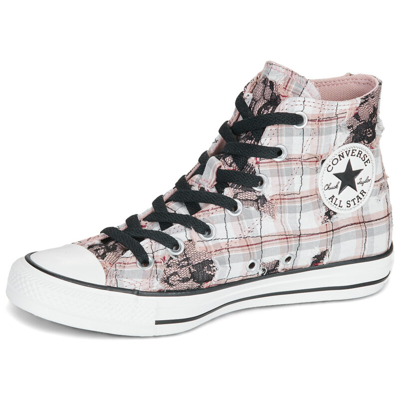 Converse Chuck Taylor All Star Grigio Sneakers alte Donna - 4