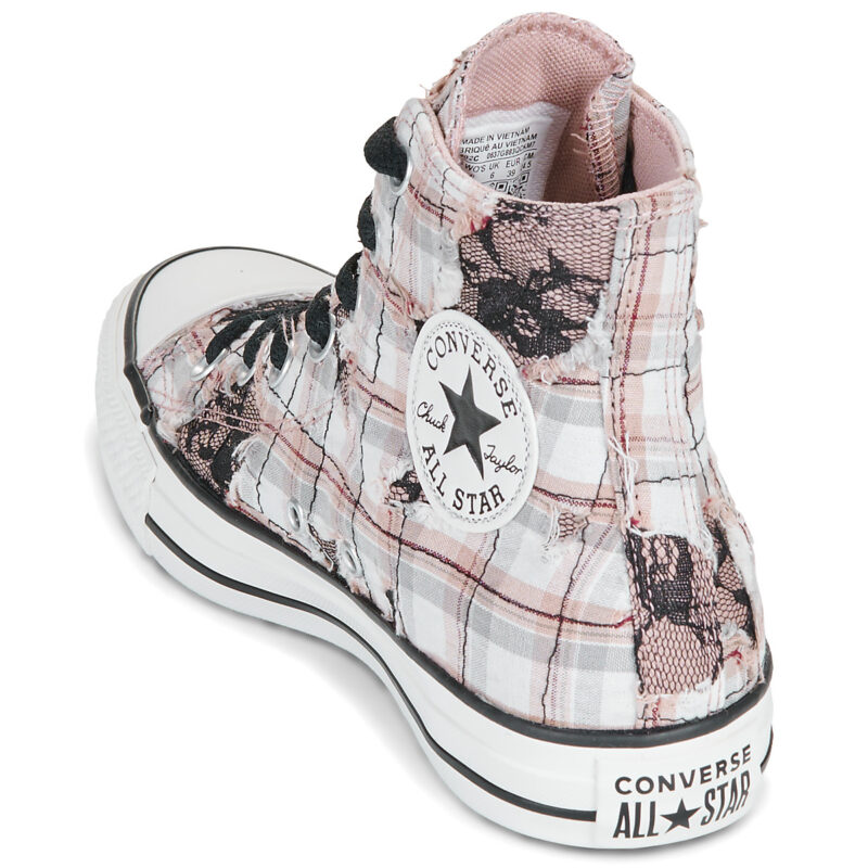 Converse Chuck Taylor All Star Grigio Sneakers alte Donna - 5