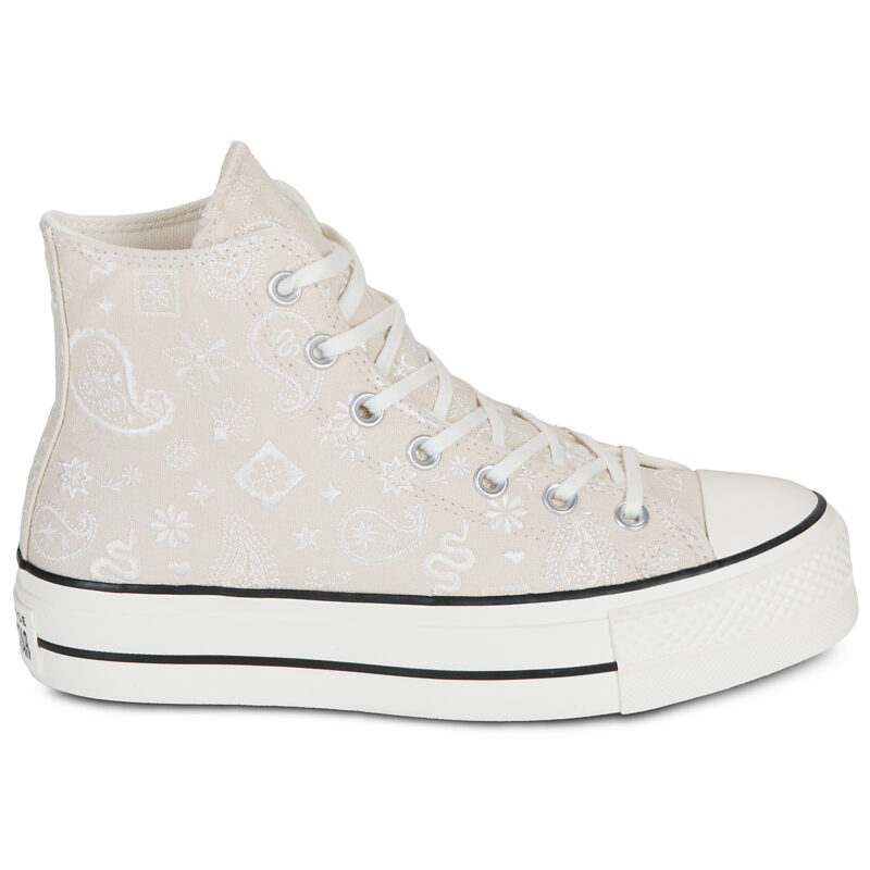 Converse Chuck Taylor All Star Lift Beige Baskets montantes Femme - 2