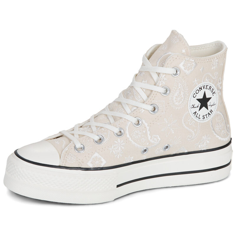 Converse Chuck Taylor All Star Lift Beige Baskets montantes Femme - 4
