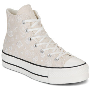 Sneakers alte    Chuck Taylor All Star Lift  Beige