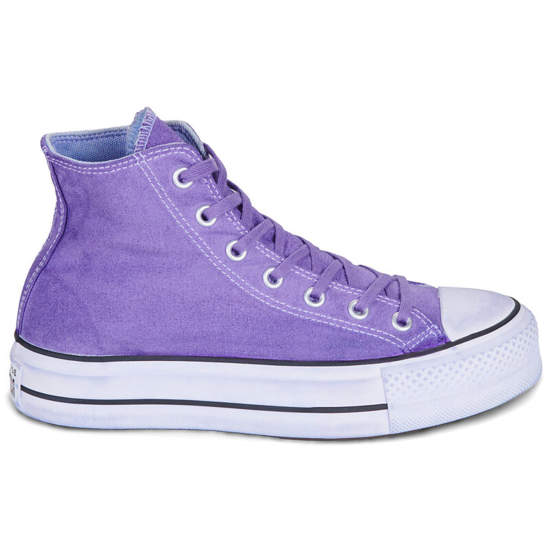 Converse Chuck Taylor All Star Lift Canvas LTD Viola Sneakers alte Donna - 2