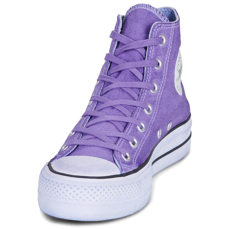 Converse Chuck Taylor All Star Lift Canvas LTD Viola Sneakers alte Donna - 3