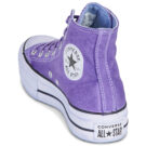 Converse Chuck Taylor All Star Lift Canvas LTD Viola Sneakers alte Donna - 5