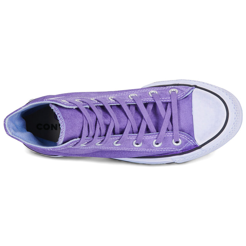 Converse Chuck Taylor All Star Lift Canvas LTD Viola Sneakers alte Donna - 6