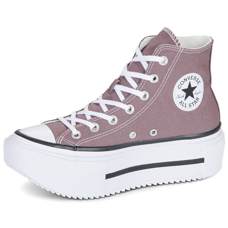 Converse Chuck Taylor All Star Lift Double Stack Viola Sneakers alte Donna - 4