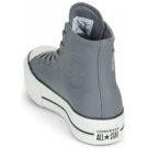 Converse Chuck Taylor All Star Lift Grigio Sneakers alte Donna - 5