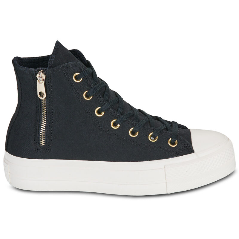 Converse Chuck Taylor All Star Lift Nero Sneakers alte Donna - 2