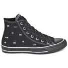 Converse Chuck Taylor All Star Nero Sneakers alte Donna - 2